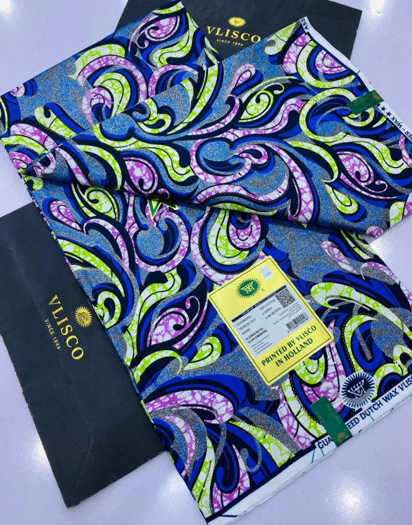 Imitation Vlisco wax Coton Satin - Image 5